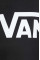 Кофта Vans женская цвет чёрный с принтом