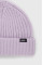 Шапка Vans цвет фиолетовый из толстого трикотажа