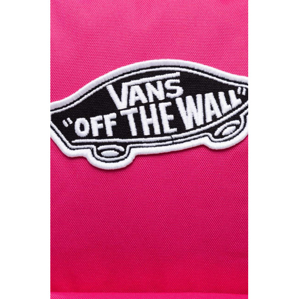 Рюкзак Vans цвет розовый большой с аппликацией