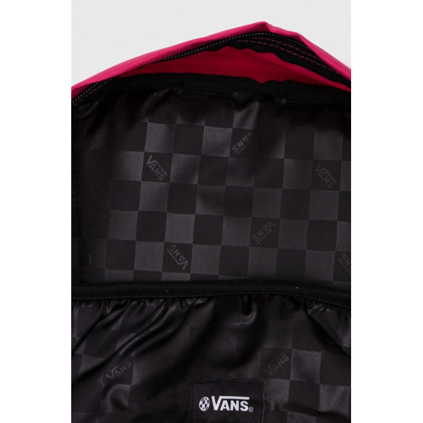 Рюкзак Vans цвет розовый большой с аппликацией