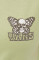 Хлопковая футболка Vans цвет зелёный