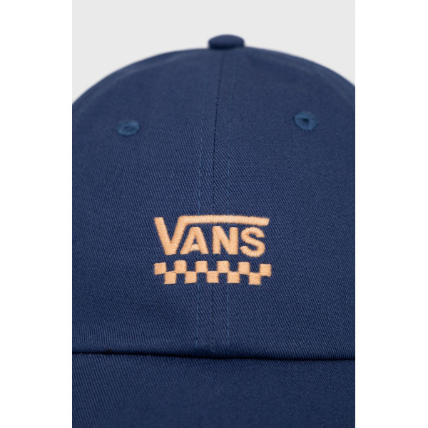 Хлопковая кепка Vans с аппликацией