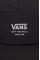 Кепка Vans цвет чёрный с принтом