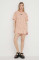 Хлопковое платье Vans цвет оранжевый mini oversize