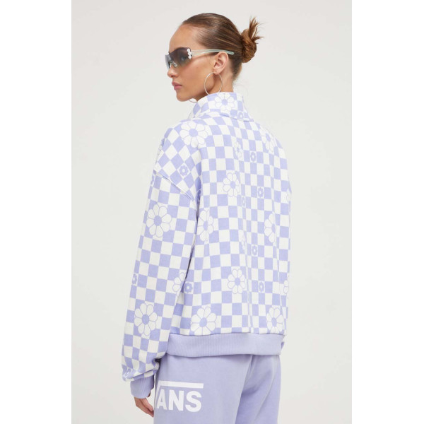 Кофта Vans женская цвет фиолетовый узор