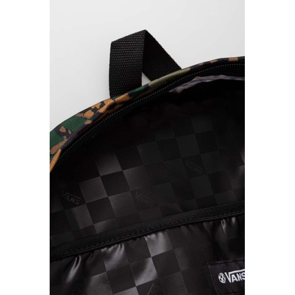Рюкзак Vans цвет зелёный большой узорный
