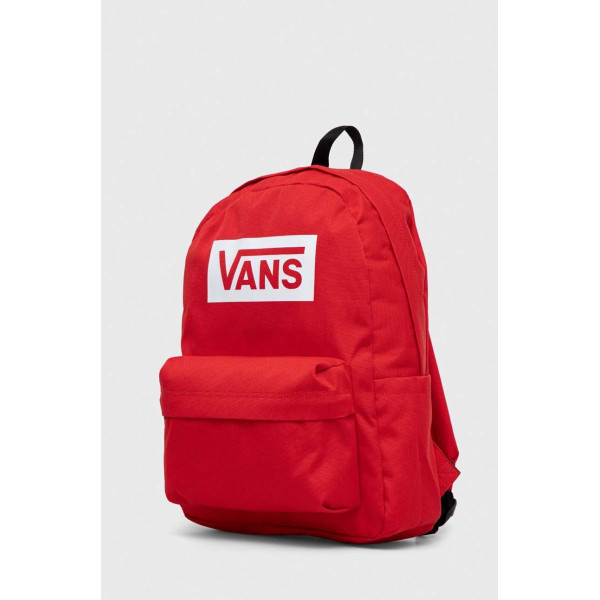 Рюкзак Vans Old Skool цвет красный большой с принтом