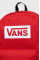 Рюкзак Vans Old Skool цвет красный большой с принтом
