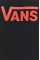 Хлопковая футболка Vans цвет чёрный с принтом