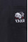 Хлопковая футболка Vans цвет чёрный с аппликацией