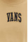 Хлопковая футболка Vans мужской цвет жёлтый с аппликацией