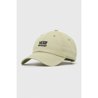 Хлопковая кепка Vans цвет зелёный с аппликацией  VN0A31T6BQH1 