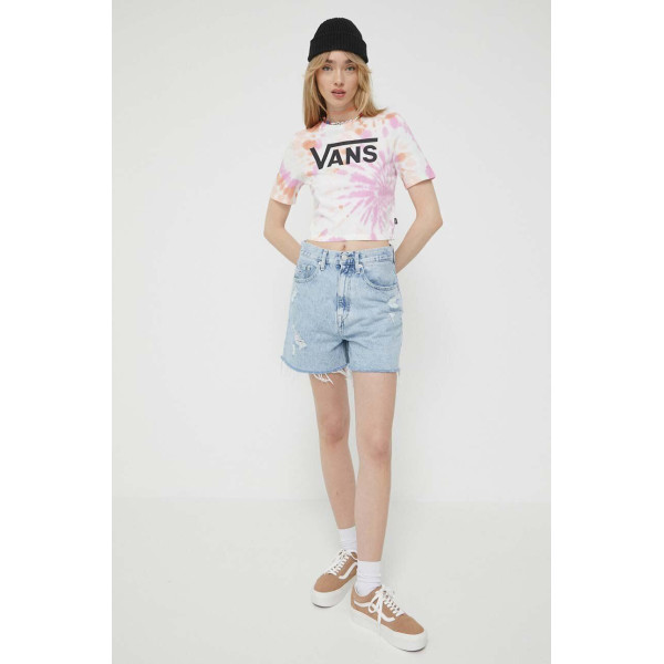 Хлопковая футболка Vans