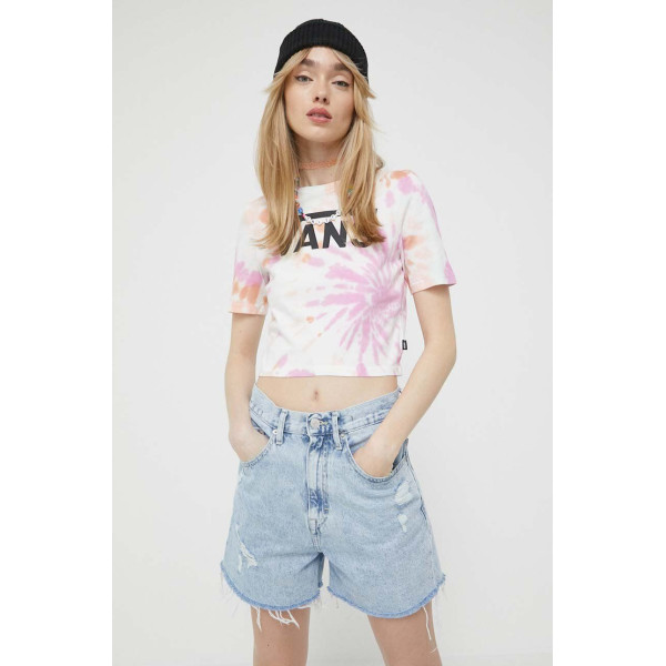 Хлопковая футболка Vans