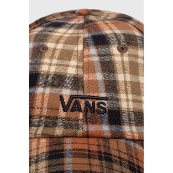 Хлопковая кепка Vans узор