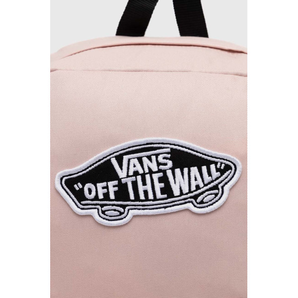 Рюкзак Vans цвет розовый большой с аппликацией