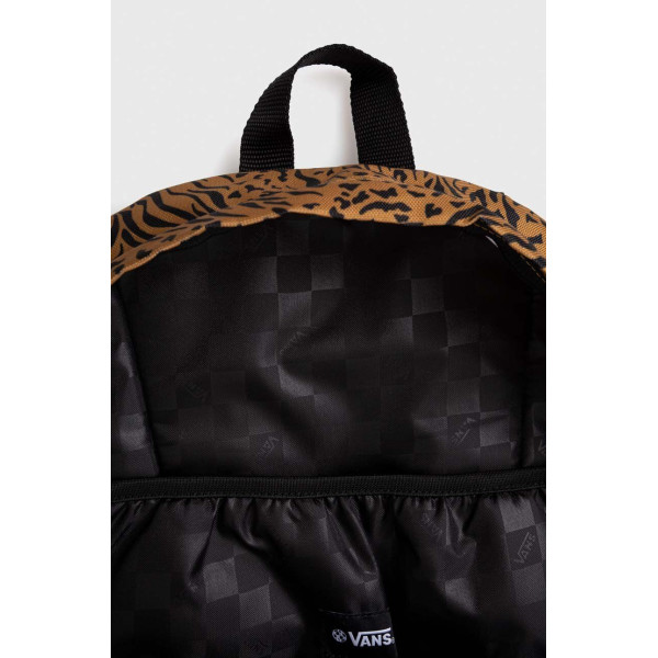 Рюкзак Vans цвет коричневый большой узорный VN0A3UI611D1-GoldenBrow
