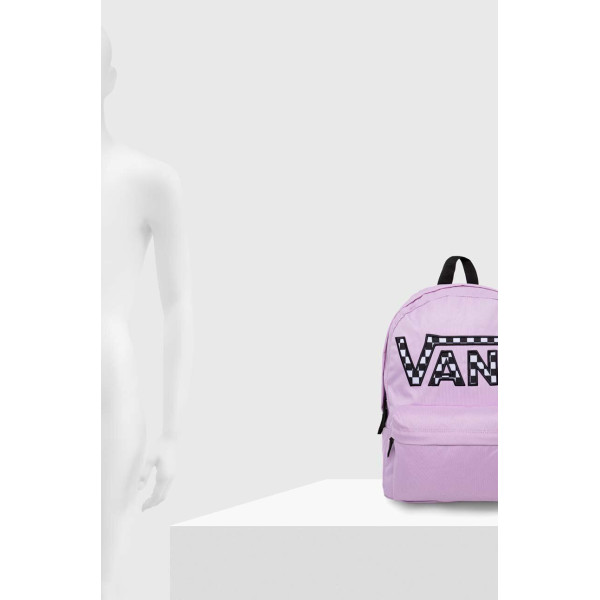 Рюкзак Vans цвет фиолетовый большой с аппликацией