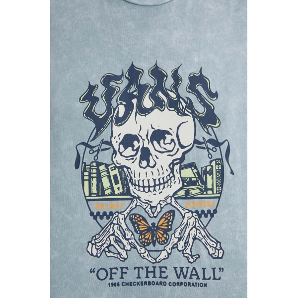 Хлопковая футболка Vans женский