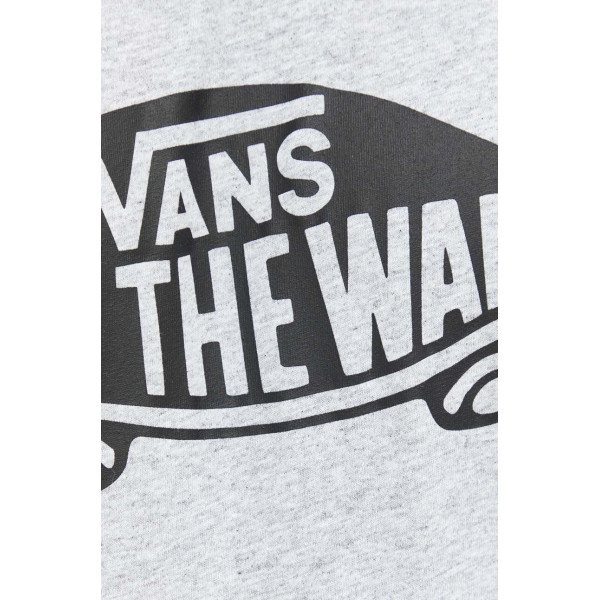 Футболка Vans мужской цвет серый с принтом