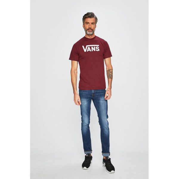 Vans - Футболка VN000GGGZ281-Burgundy/W