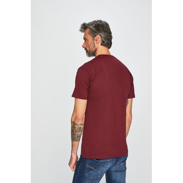 Vans - Футболка VN000GGGZ281-Burgundy/W
