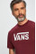 Vans - Футболка VN000GGGZ281-Burgundy/W