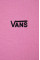 Детский хлопковый топ Vans цвет фиолетовый