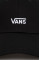 Хлопковая кепка Vans цвет чёрный с аппликацией VN0A4UM9Y281-BLACKWHITE