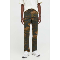 Брюки Vans мужские цвет зелёный фасон chinos  VN000EYKCMD1 