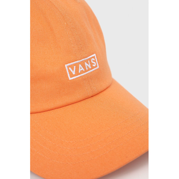 Хлопковая кепка Vans цвет оранжевый с аппликацией VN0A36IUYST1-MELON