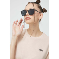 Хлопковая футболка Vans цвет розовый  VN0A5DUMBQL1 