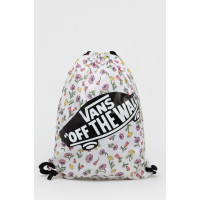 Рюкзак Vans цвет белый с принтом
