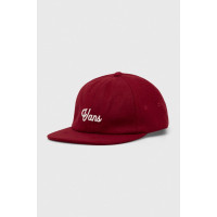 Кепка Vans цвет бордовый с аппликацией