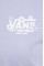 Хлопковая футболка Vans цвет фиолетовый