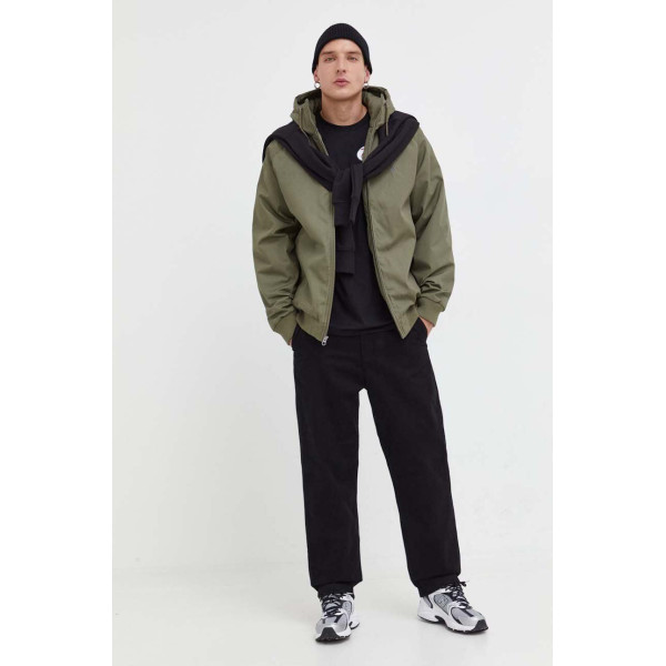 Хлопковая футболка Vans цвет чёрный с принтом
