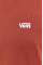 Хлопковая футболка Vans цвет оранжевый с принтом