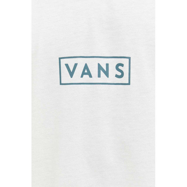 Хлопковая футболка Vans мужской цвет бежевый с принтом