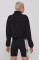 Хлопковая кофта Vans женская цвет чёрный гладкая VN0A4R97BLK1-black