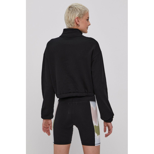 Хлопковая кофта Vans женская цвет чёрный гладкая VN0A4R97BLK1-black