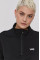Хлопковая кофта Vans женская цвет чёрный гладкая VN0A4R97BLK1-black
