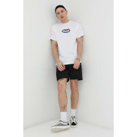 Хлопковая футболка Vans цвет белый с принтом  VN00003PWHT1