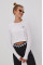 Лонгслив Vans женский цвет белый VN0A4OUQWHT1-White