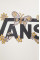 Кофта Vans женская цвет бежевый с капюшоном узор