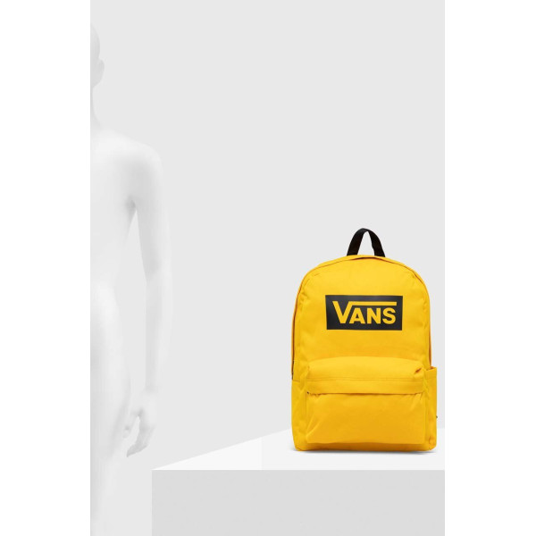 Рюкзак Vans цвет жёлтый большой с принтом