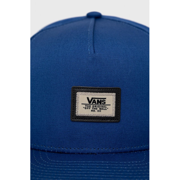 Хлопковая кепка Vans с аппликацией