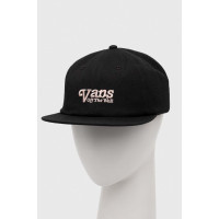 Кепка из смесовой шерсти Vans цвет чёрный с принтом