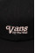 Кепка из смесовой шерсти Vans цвет чёрный с принтом