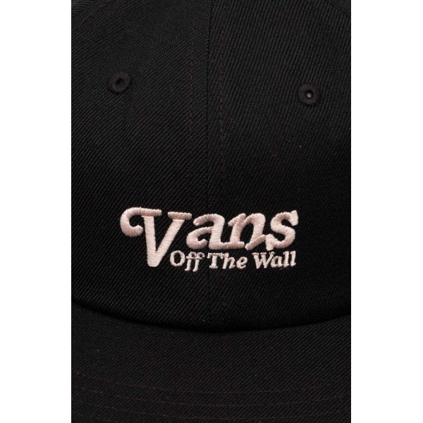 Кепка из смесовой шерсти Vans цвет чёрный с принтом