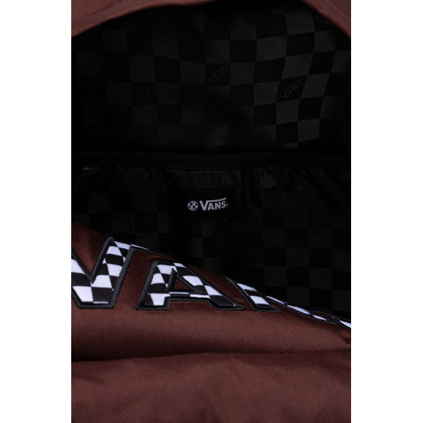 Рюкзак Vans цвет коричневый большой с аппликацией